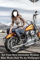 Women Bike Photo Suit স্ক্রিনশট 2