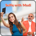 Selfie with Narendra Modi ji icône