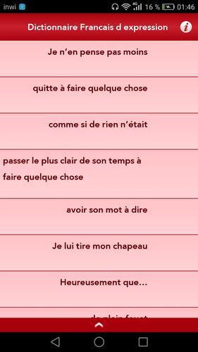 Dictionnaire Francais D Expression For Android Apk Download