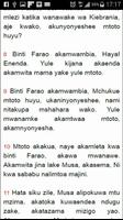 Swahili Bible Affiche