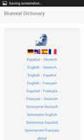 dictionnaire Anglais Français  Affiche