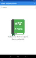 English To Xhosa Dictionary Affiche