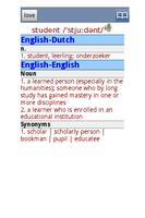 English-Dutch Dictionary Pro स्क्रीनशॉट 2