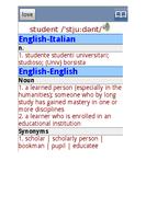 2 Schermata English Italian Dictionary Pro