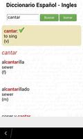 Diccionario Español Inglés screenshot 1