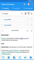 French dictionary - offline screenshot 1