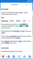 French dictionary - offline screenshot 2