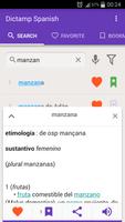 Dictamp Spanish dictionary syot layar 2