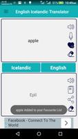 English Icelandic Translator capture d'écran 2