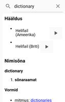 English-Estonian dictionary screenshot 1
