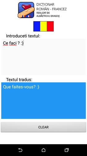 Dictionar Francez Roman For Android Apk Download