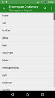 English Norwegian Dictionary captura de pantalla 3