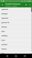 English Swedish Dictionary captura de pantalla 3