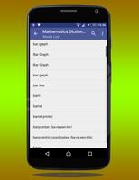 برنامه‌نما Mathematics Dictionary Free عکس از صفحه