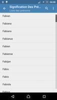 Signification Des Prénoms screenshot 2