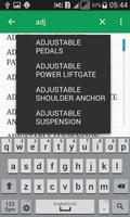 Automotive Dictionary Offline screenshot 1