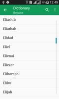 Bible Names and Meaning โปสเตอร์