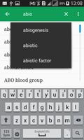 Biology Dictionary Offline تصوير الشاشة 1