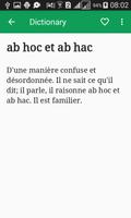 Dictionnaire Français imagem de tela 2