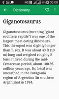 Paleontology Dictionary capture d'écran 2