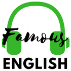 Inglês Offline - Escute e leia! Famous English! ícone