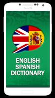 Off-line Dict Inglês Espanhol Cartaz