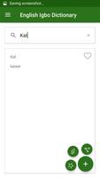English Lgbo Dictionary capture d'écran 2