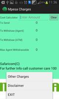 Mpesa Charges Calculator 截图 2