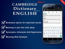 Free English Dictionary Cambridge pro - Offline Uk スクリーンショット 1