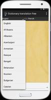 Dictionary translation free постер