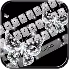 Baixar Borboleta diamante Teclado APK