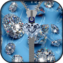 Diamond Zipper Lock Screen-APK