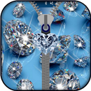 Diamond Zipper Lock Screen APK