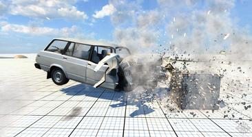 Accident Car Crash Engine - Beam Next Plakat