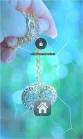 Diamond Heart Lock Screen पोस्टर