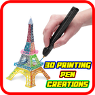 3D Printing Pen Creations icône
