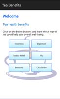 Tea Benefits poster