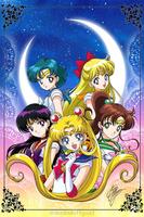 Sailor Moon Wallpaper ポスター