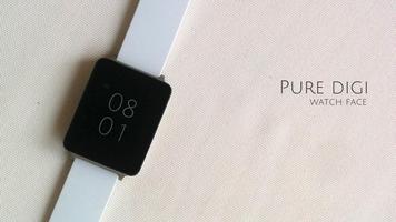 Pure Digi Watch Face постер