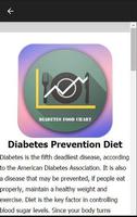 Diabetes Food Chart capture d'écran 1