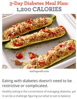 Diabetic Meals screenshot 1