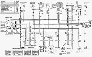 sketch wiring diagram a motorcycle تصوير الشاشة 2