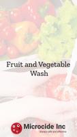Microcide  -  Fruits and Vegetables Sanitizer capture d'écran 1
