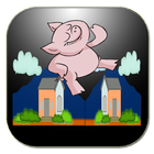 Running Pig Hop Zeichen