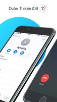 Dialer: Layar Panggilan phone Dengan Kontak OS poster