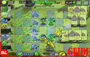 Guide for plants vs zombies 2 постер