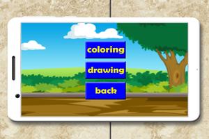 A to Z Animals Coloring Book screenshot 1