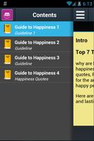 1 Schermata Guide to Happiness eBook