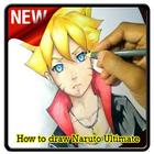 How to draw Naruto Ultimate icon