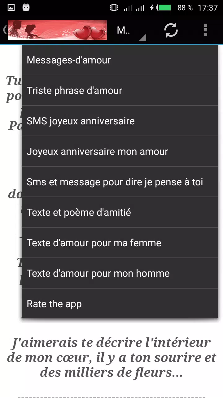 Sms D Amour 18 Apk For Android Download